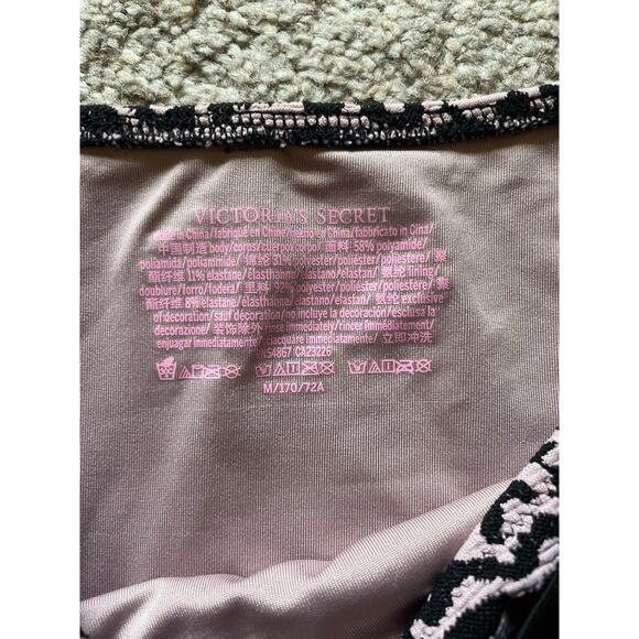 Victoria Secret Wild Wanderer High Waisted Belted Bikini Bottom Leopard Size M - Picture 6 of 7